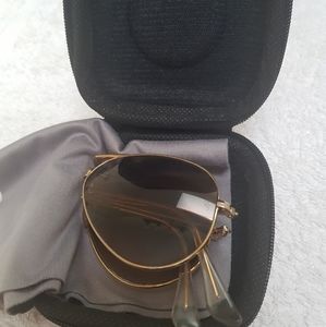 Authentic Ray-ban Folding Aviator Sunglasess